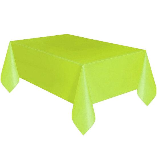 Einfarbige Tischdecke für Hochzeit, Bankett, Party, Abendessen, Tischdecke, öldichtes Dekor grün