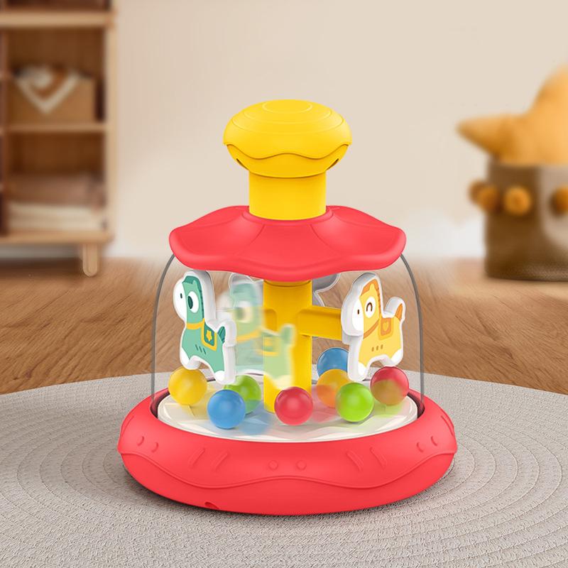 Hochwertig Baby Hochwertig Drücken Hochwertig Drehend Hochwertig Spielzeug Hochwertig Fähigkeiten Hochwertig Pädagogisch Hochwertig Spielzeug rot