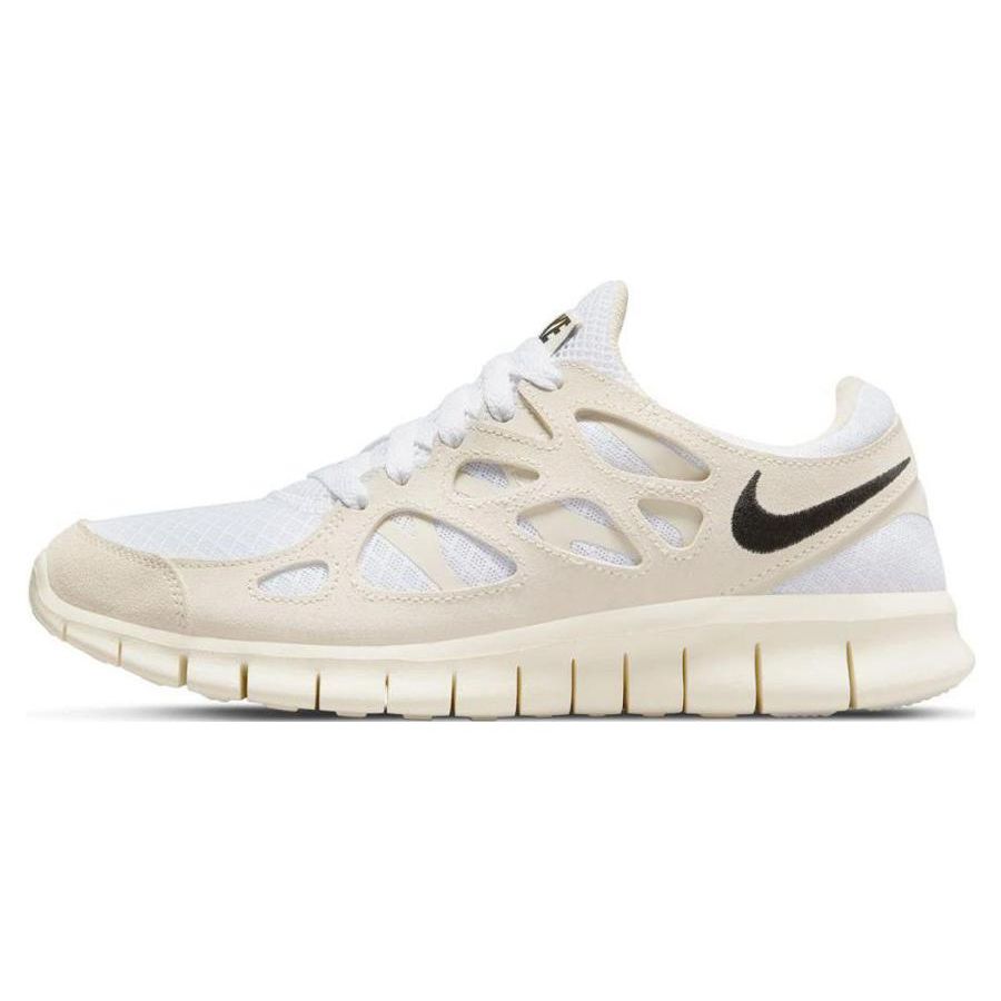 Nike Free Run 2 Weiß Light Bone Damen Sneaker Schwarz Phantom DM8915-101 36