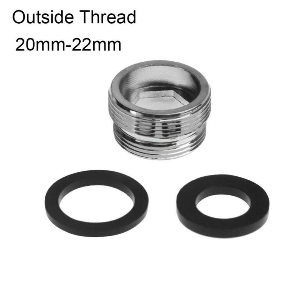 Wasserhahn-Adapter, Wasserhahn-Belüfter-Anschluss, einfach zu installierende Küche Outside Thread 20mm-22mm