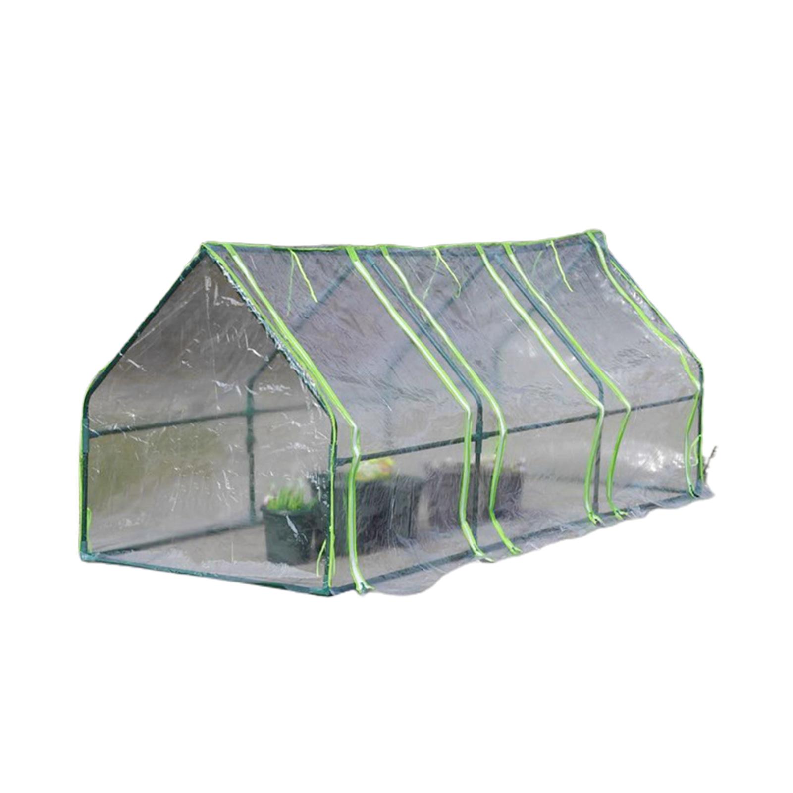 Warme Plastikfolie Kleines Warmhaus Außenhülle Gewächshaus Pflanzen Gewächshaus Regensicheres Haus Garten