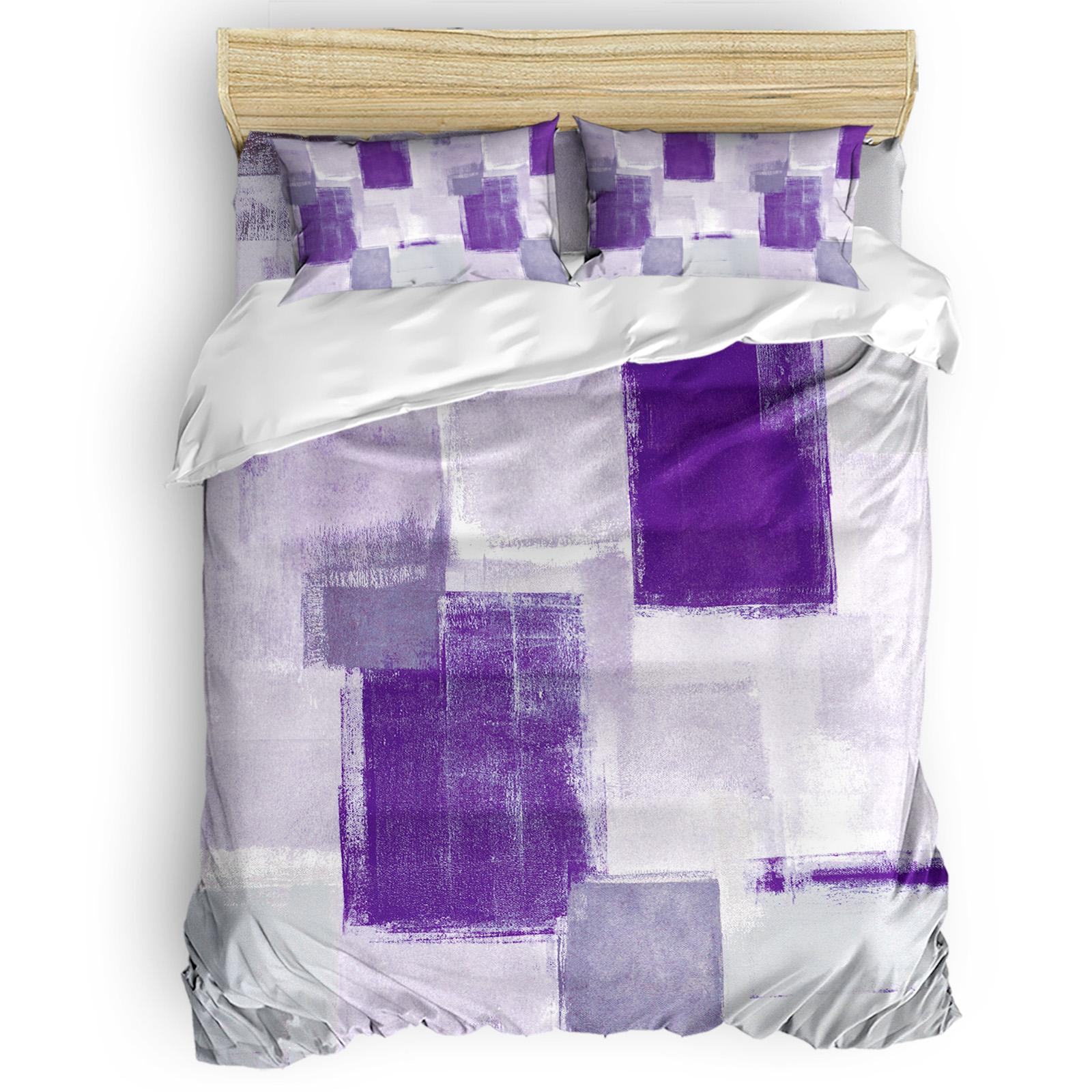 Koralle Aquarell Farbverlauf Gesprenkelt Retro Bequem Haushaltswaren Schlafzimmer Bett Luxus Bettbezug 2/3/4 Teile Eu Twin 135x200cm