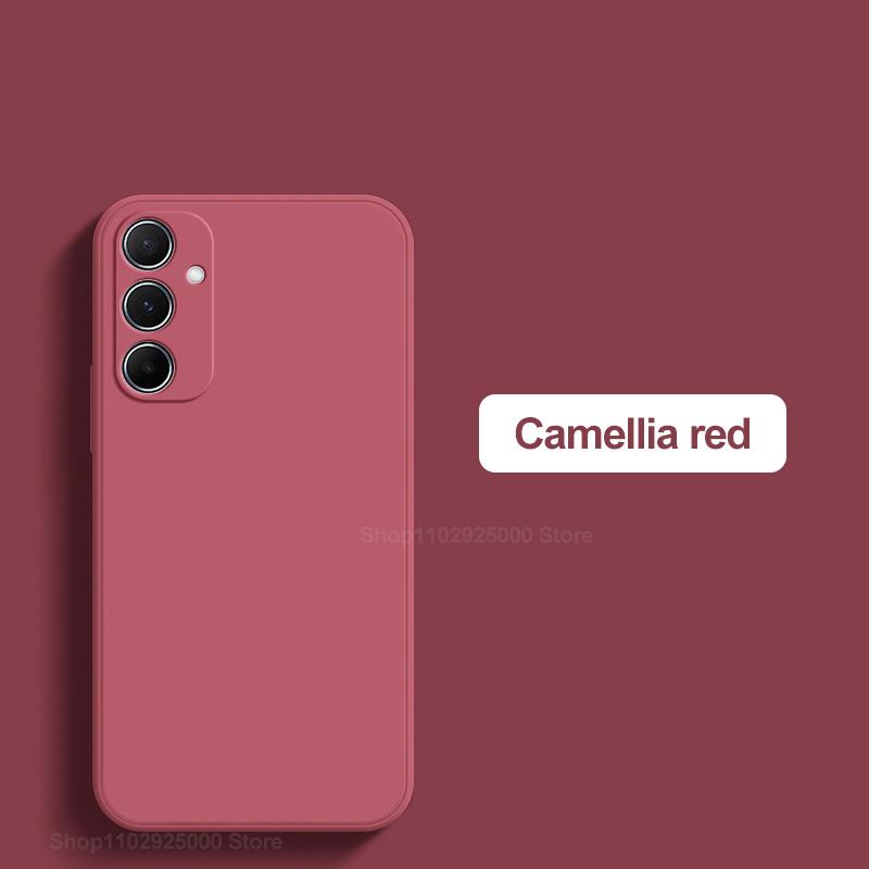 Für Samsung A55 A15 A54 Hülle Weiche Flüssigsilikon-Telefonhüllen für Samsung Galaxy A55 A15 A54 5G Stoßfeste Abdeckung für Samsung A55 For Samsung A55 5G