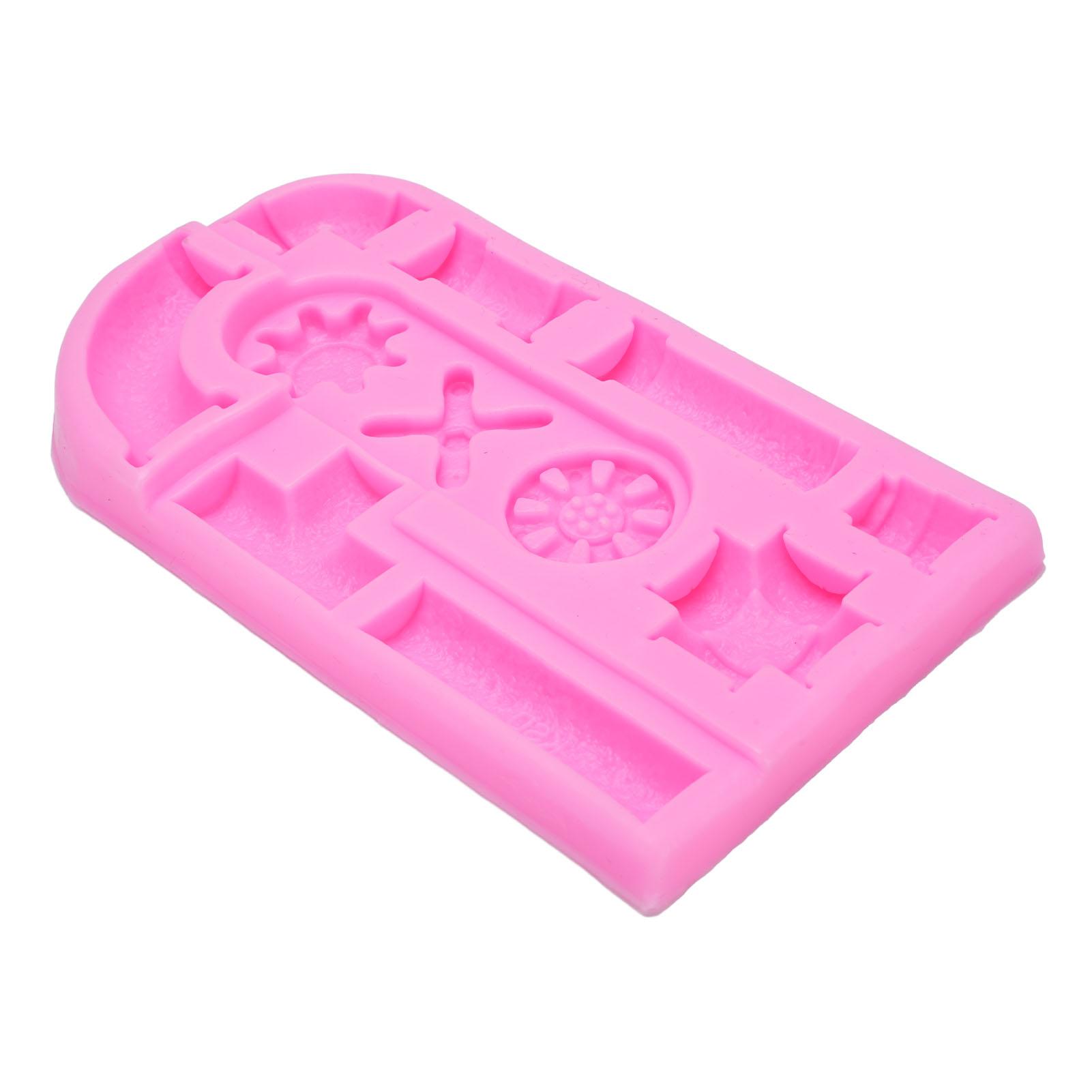 Uhr Taschenuhr Zahnräder Zahnräder Fondant Muster Steampunk Silikon Schokolade Kuchen Dekoration Süßigkeiten