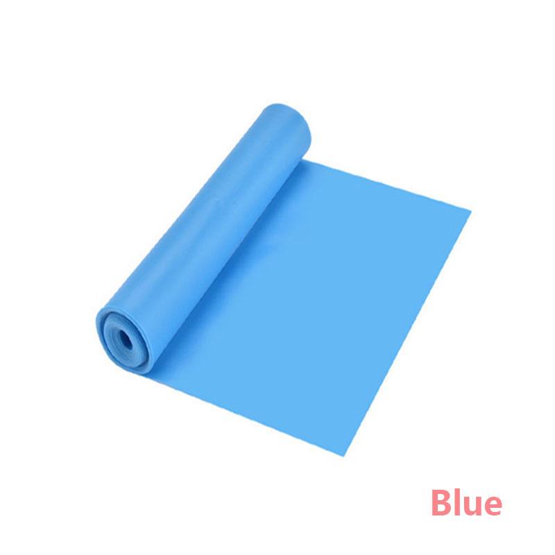 150 * 15 cm / 500 * 50 * 0,5 mm Yoga-Gummiband Bodybuilding-Verlängerungsseil Fitnessstudio-Zubehör 150cm*15cm blau