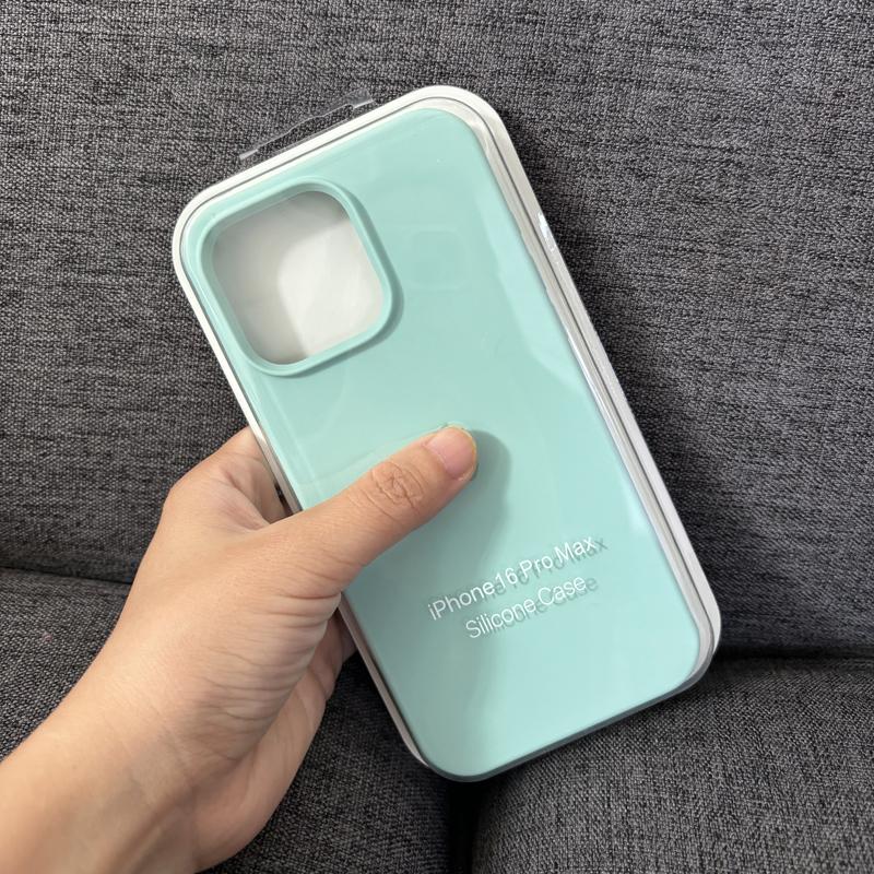 Trendy Flüssigsilikon Vollumwicklung Rutschfeste und sturzsichere iPhone Hülle iPhone14 15 Pro Max 14 plus 15 plus 16 plus iPhone 11 12 13 Hülle iPhone 16 plus