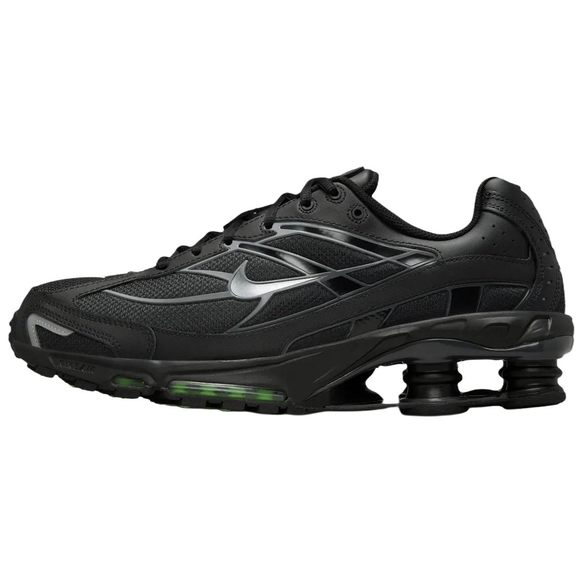 Nike Shox Ride 2 Bequem Weich Atmungsaktiv Leichtgewichtige Freizeit-Laufschuhe Unisex-Sneaker Schwarz IQ0294-010 39