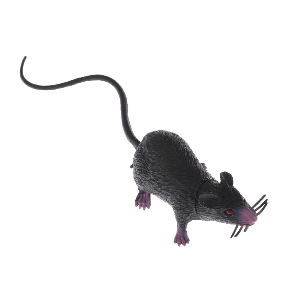 22 cm Kleine Ratte Gefälschte Lebensechte Maus Modell Prop Halloween Geschenk Spielzeug Party Decor Praktische Witze Neuheit Lustige Spielzeug Für kinder Geschenk