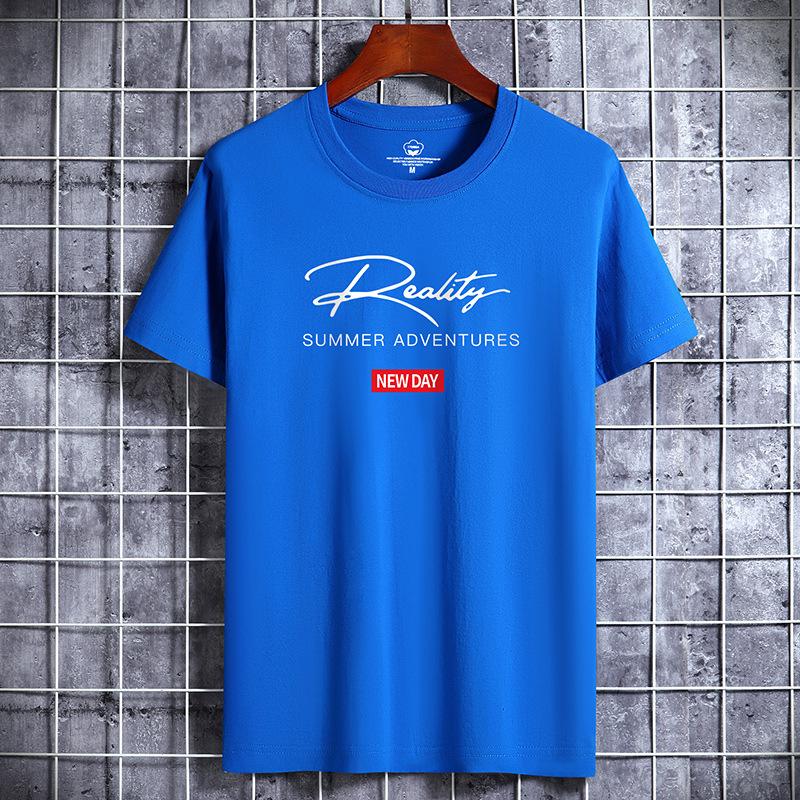 Herren Kurzarm T-Shirt Herrenmode Lockeres Halbarmhemd Bedrucktes Hemd XL