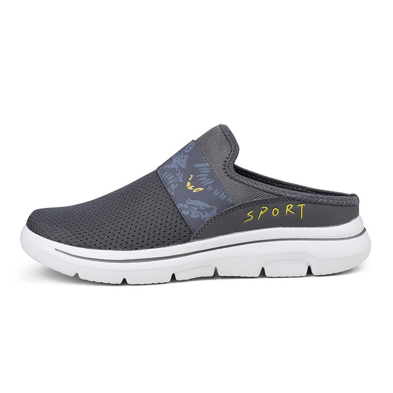 Unisex Atmungsaktive Halbschuhe Ultraleichte Hausschuhe Für Drinnen Und Draußen Damen Hausschuhe Herren Hausschuhe 40 gelb/dunkelgraue