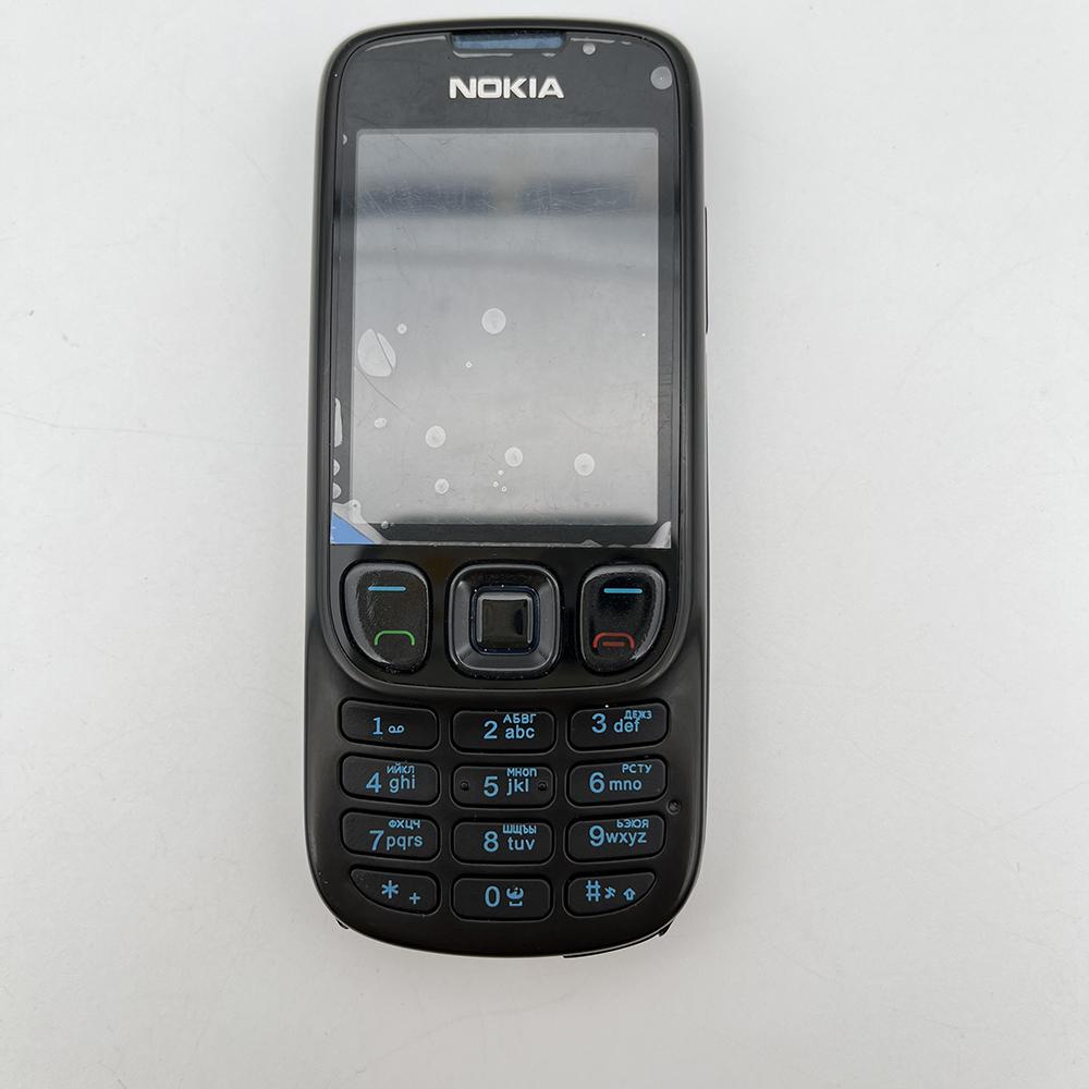Generalüberholtes Nokia Entsperrtes Original Nokia 6303 Classic FM GSM 3MP Kamera Mobiltelefon mit 1 SIM 1 Battery 1 Charger schwarz