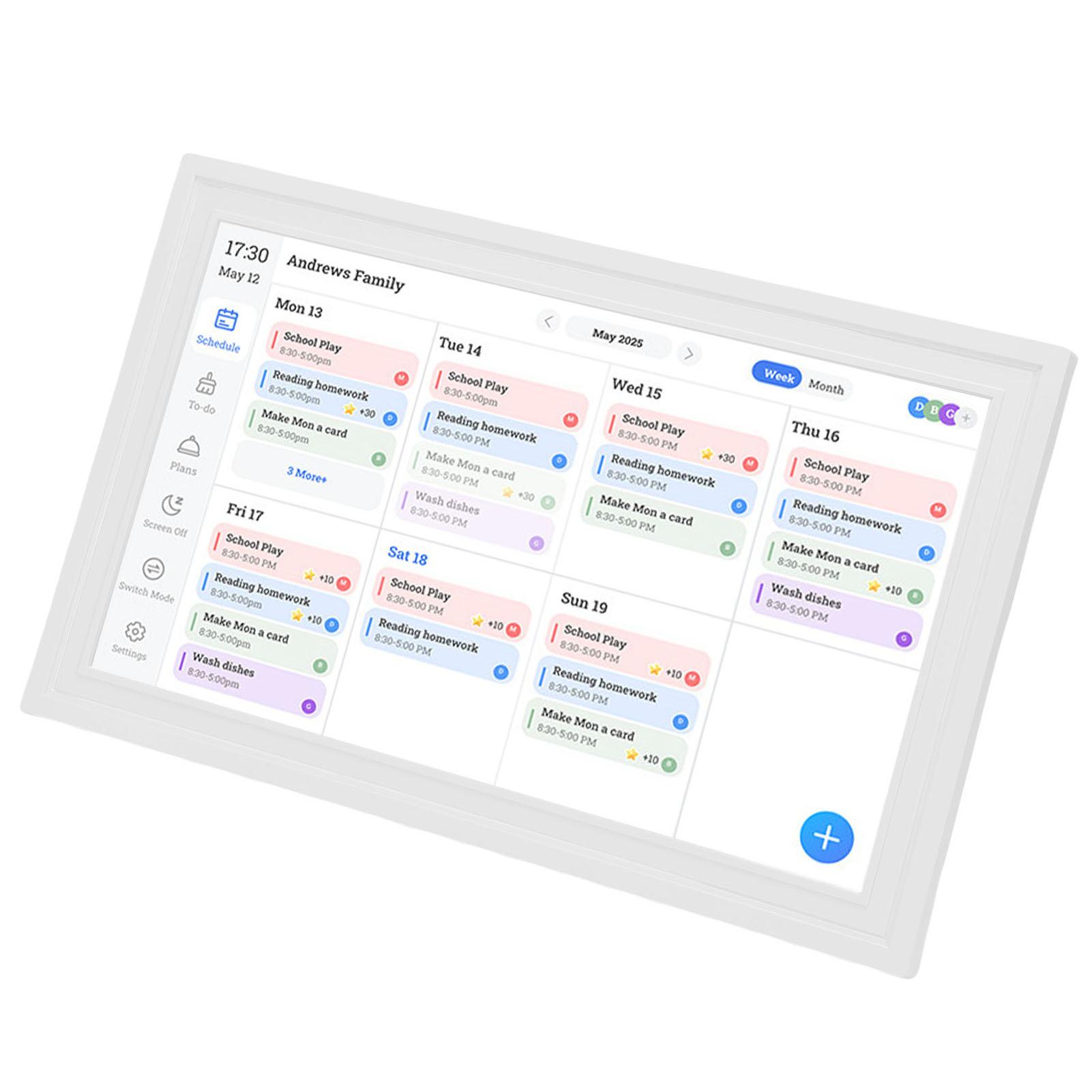 15,6 Zoll Smart Digitaler Kalender 1920 80 HD Interaktiver Touchscreen Familienplaner Kalender mit APP   Foto F e Kunstgalerie