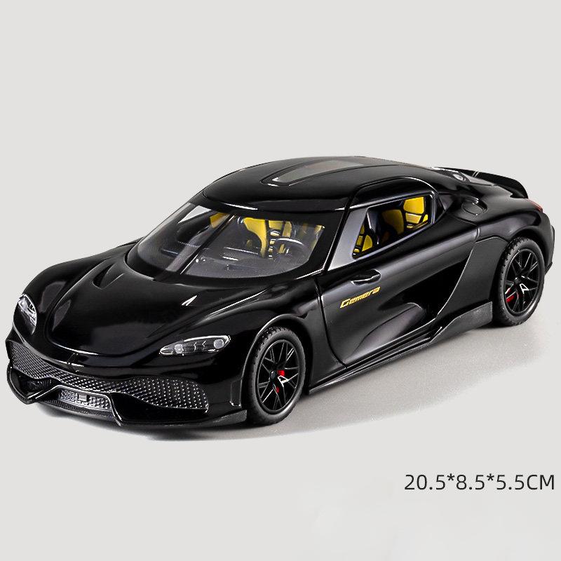 1:24 KNSG Jesko Absolut ONE 1 Gemera GT Supercar Metalllegierung Druckguss Modellauto Heimdekoration & Computer-Schreibtisch-Ornamente Geschenk