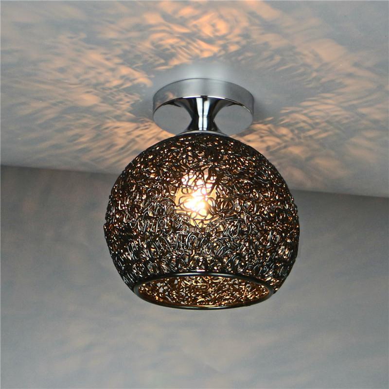 1 stücke Moderne Bunte LED Decke Lampe Schlafzimmer Kinderzimmer Balkon Gang Korridor Hause Lampe Beleuchtung (Ohne Glühbirne) schwarz
