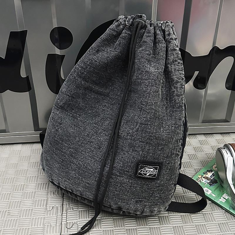 Kinder Kleine Schultaschen Grundschulmädchen Mittelschüler College Junge Denim Rucksack