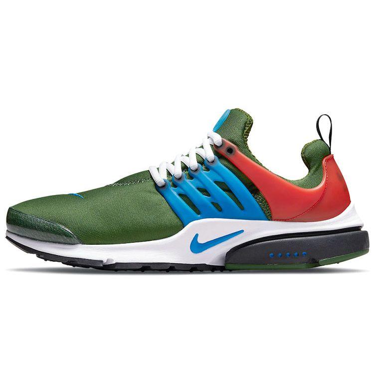Nike Air Presto Forest Green Unisex-Sneaker Team-Orange Weiß Photo-Blau CT3550-300 44