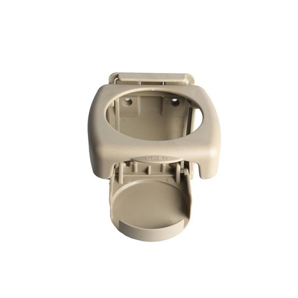 Klappbare Flasche Kaffee Stand Halterung Auto Getränke Becherhalter Flaschenhalter Auto Getränkebecherständer Auto Getränkehalter beige
