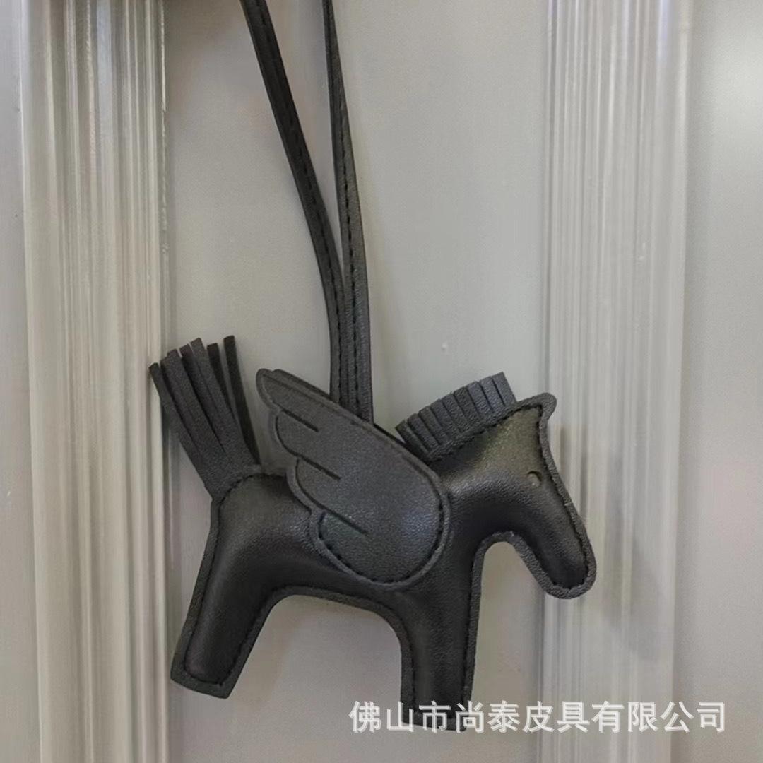 Kleiner Pegasus H Haus Anhänger Pu Leder Platin Tasche Kelli Tasche Anhänger Schlüsselanhänger Tasche Anhänger Geschenk Schultaschen Zubehör