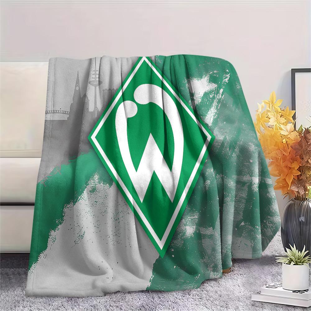 SV Werder Bremen Print Flanelldecke, Hohe Qualität, Bequem für Alle Jahreszeiten, Heimdekoration, Wärme und Komfort, Perfekt für Weihnachtsgeschenke 150cm x 200cm