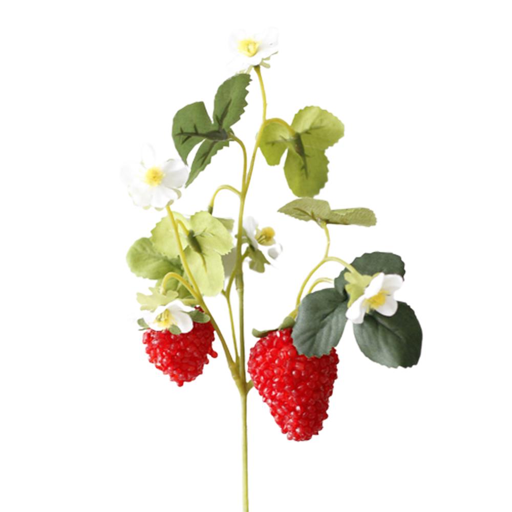 2 Köpfe Künstliche Gefälschte Erdbeere Obst Küche Home Hochzeit Party Dekoration Wohnkultur Hause Dekoration Zubehör 1
