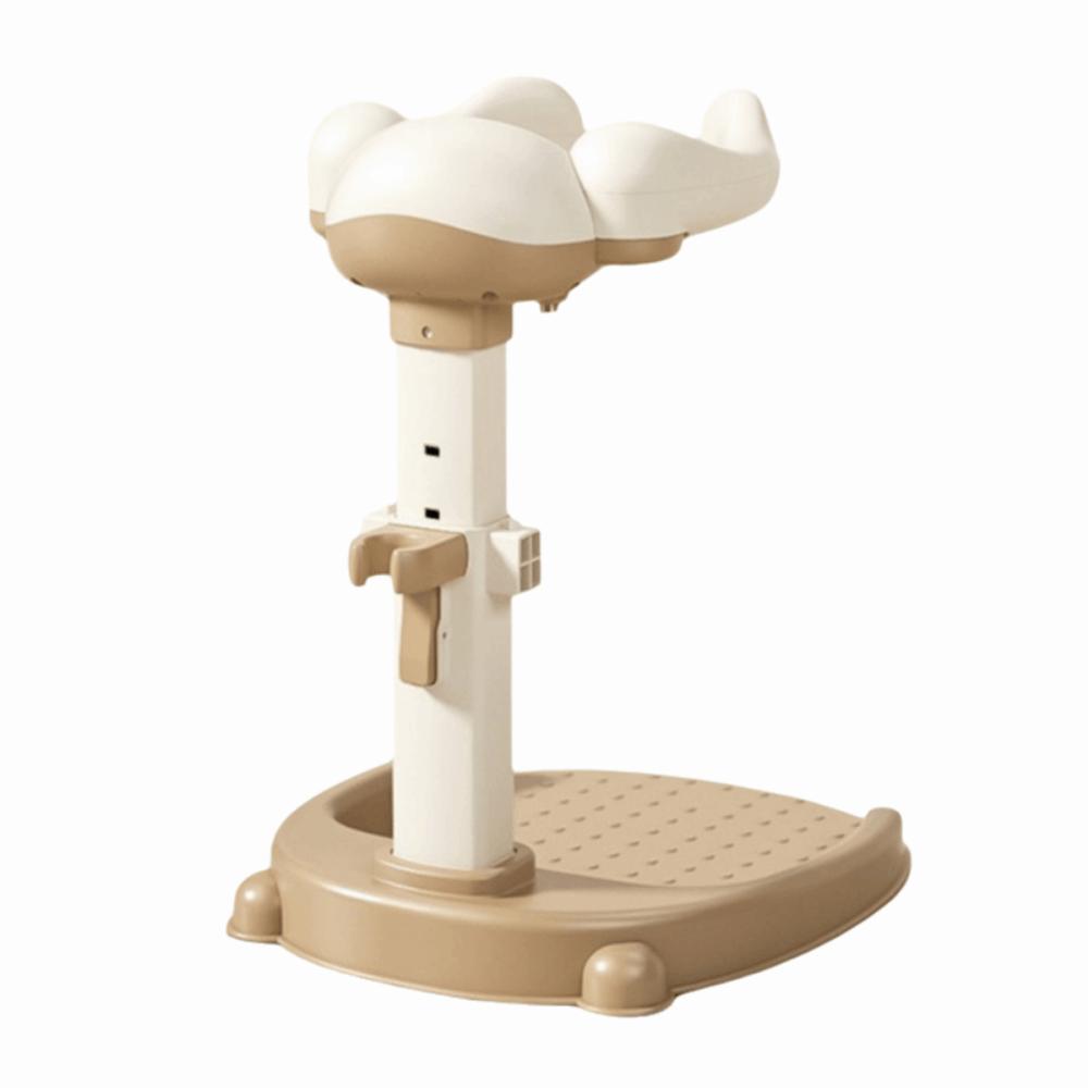 Rutschfester Baby-Steh-Duschständer Verstellbare Baby-Badehilfe Baby-Bade-Ständer Haushaltsgebrauch Bath Stand brown