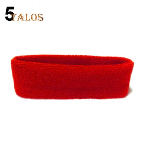 Unisex Sport Yoga Fitness Stretch Schweiß Schweißband Haarband Stirnband Kopfbedeckung Haare Schmuckstück rot
