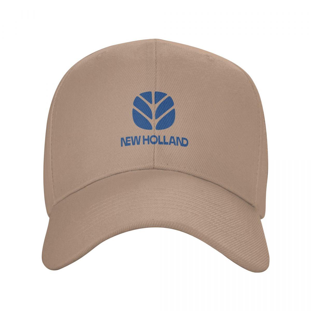 TRACTOR - „NEW HOLLAND TRACTORS“ LOGO Cap Baseball Cap neuer Hut Luxus Unisex Hut Damen Hüte Unisex