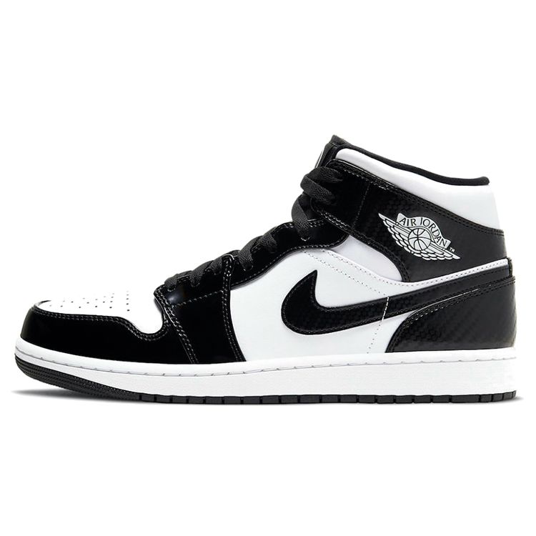 Air Jordan 1 Mid SE All Star 2021 Herren Sneaker Schwarz Weiß DD1649-001 42.5