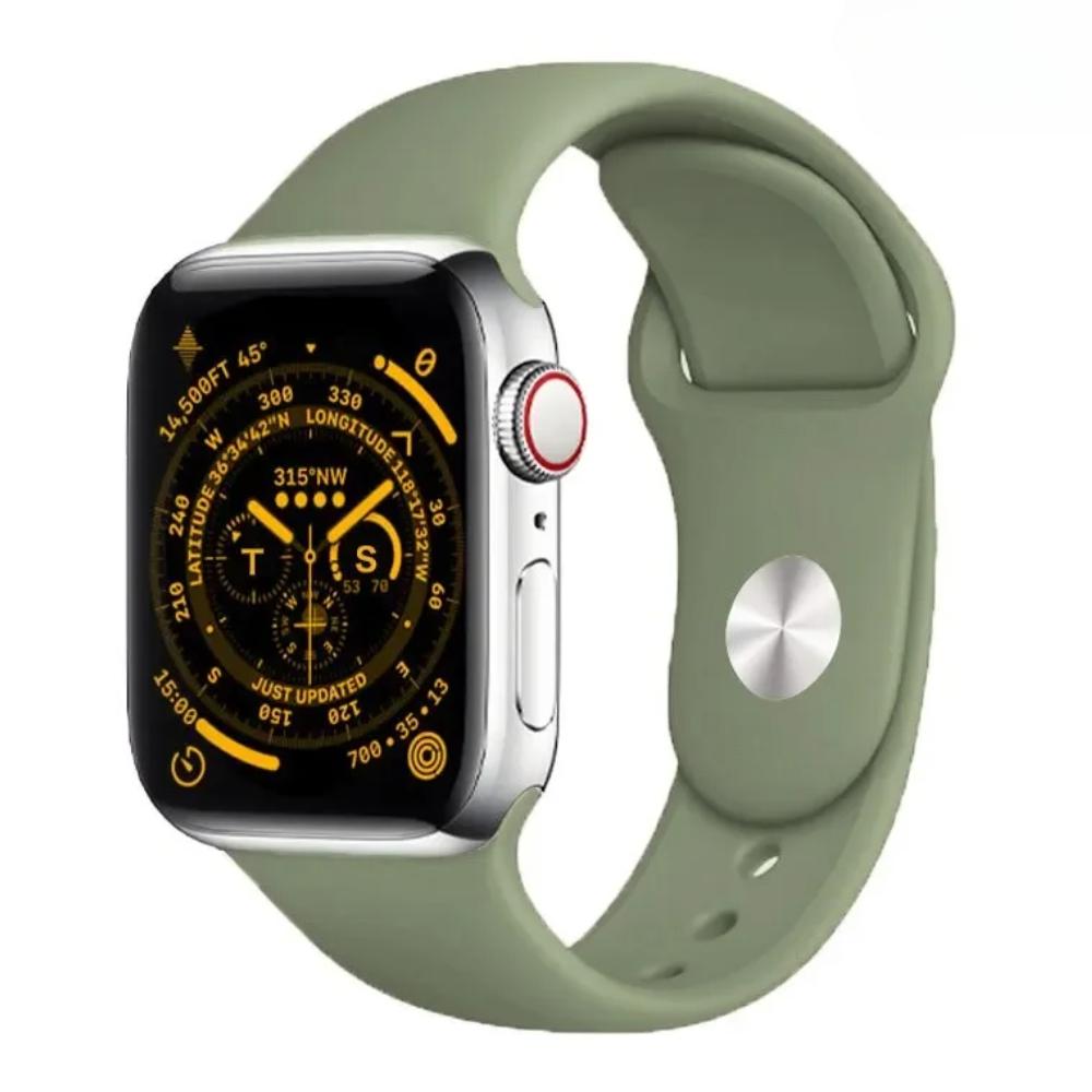 Silikon Sportarmband für Apple Watch Armband 49mm 46mm 44mm 41mm 45mm 42mm Pride Edition Armband Correa iWatch Serie 10 9 8 Ultra2 Armband 40mm 38mm 38 40 41 S10-42mm&M-L
