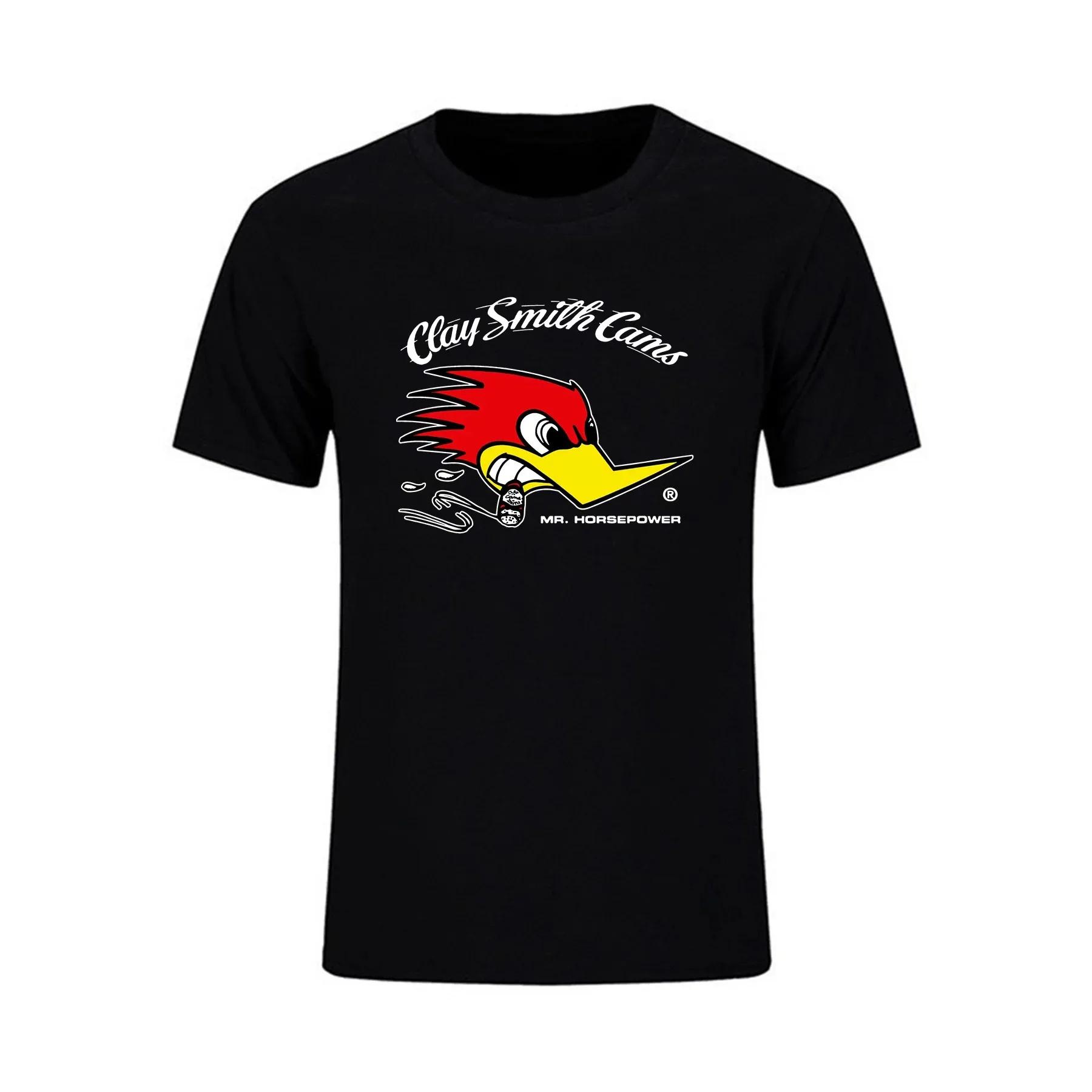 2024 Clay Smith Cams Herr. Pferdestärken Geboren für Rennen Hot Rod Muscle Car Cafe Racer Chopper Custom V8 Retro T-Shirt Herren T-Shirts XXXL