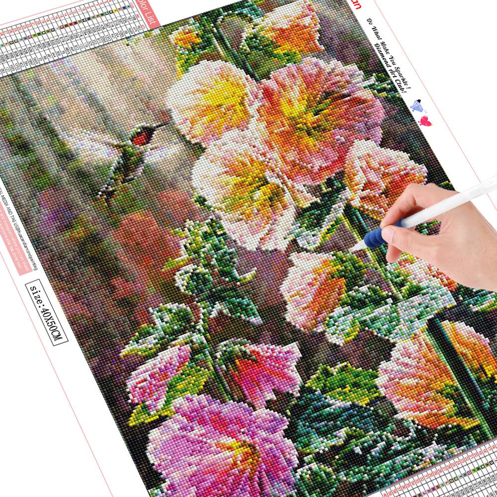 Diamant Mosaik Blume Diamant Malerei Voll 5D Diamant Stickerei Verkauf Bild Strass 20X30