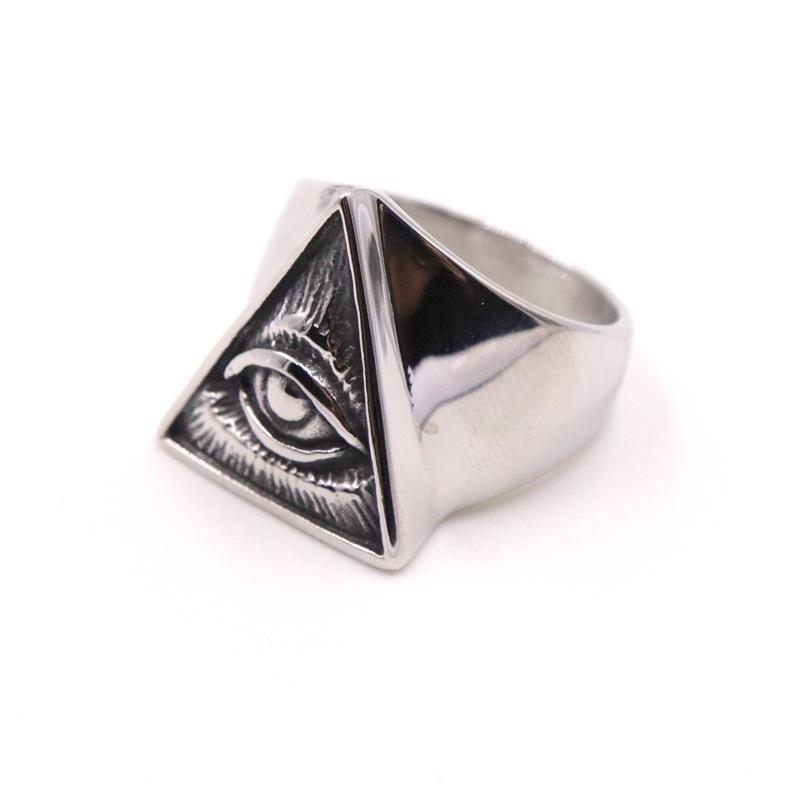 S925 silber ring auge herren ring bösen blick form ring schmuck 9