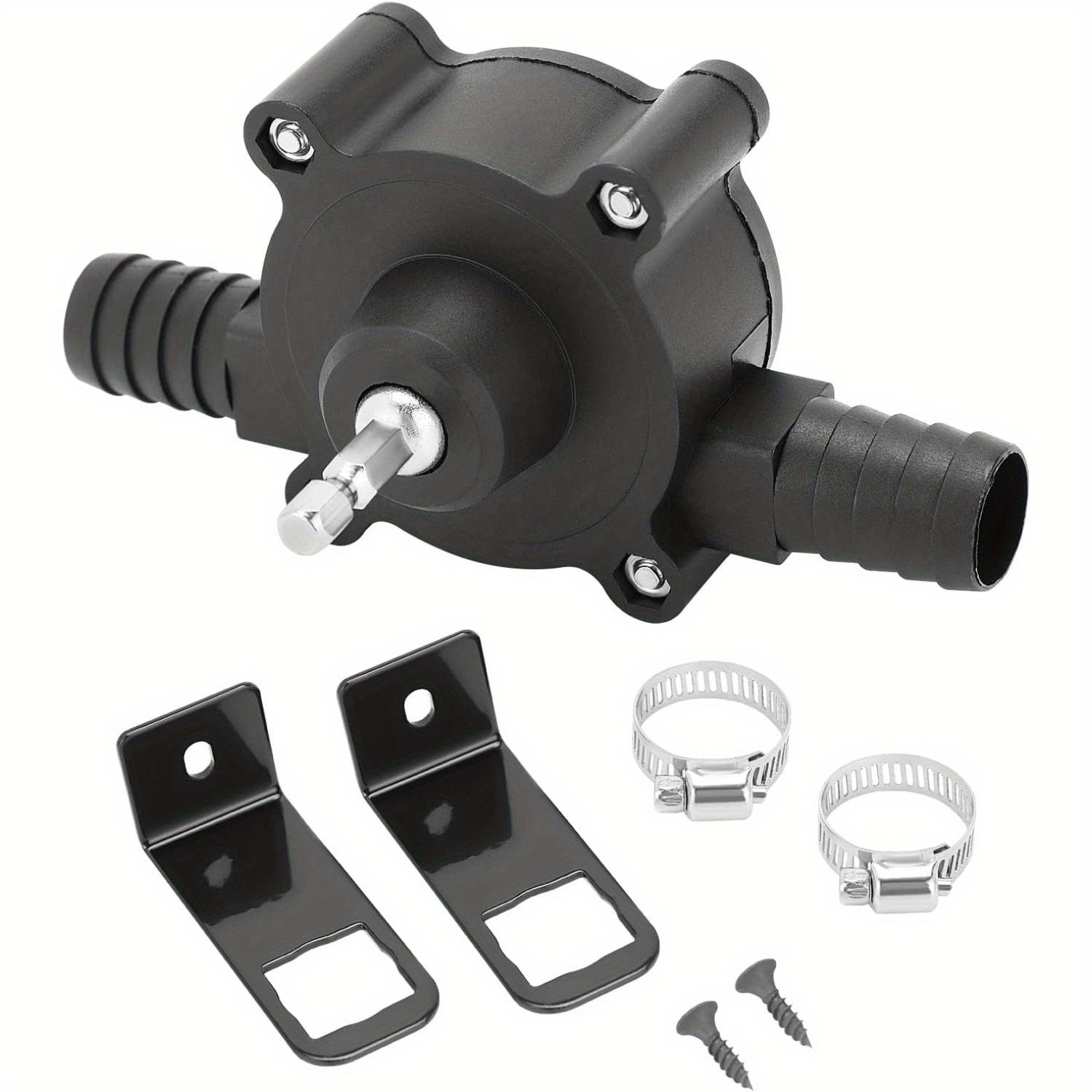 Mini-Bohrmaschine-Pumpe, tragbare Wasserpumpe zum Entleeren von Poolwasserpumpen, Dieselölflüssigkeiten, selbstansaugende Hand-Bohrmaschine-Wasserpumpe