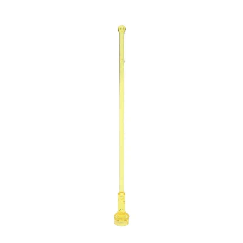 10 Stück 2569 Antennenstab 8H Bausteine-Set Runde Stange Partikel Idee Lernorientiertes Zusammenbau-Spielzeug Kindergeburtstag Kindergeschenke 10PCS white
