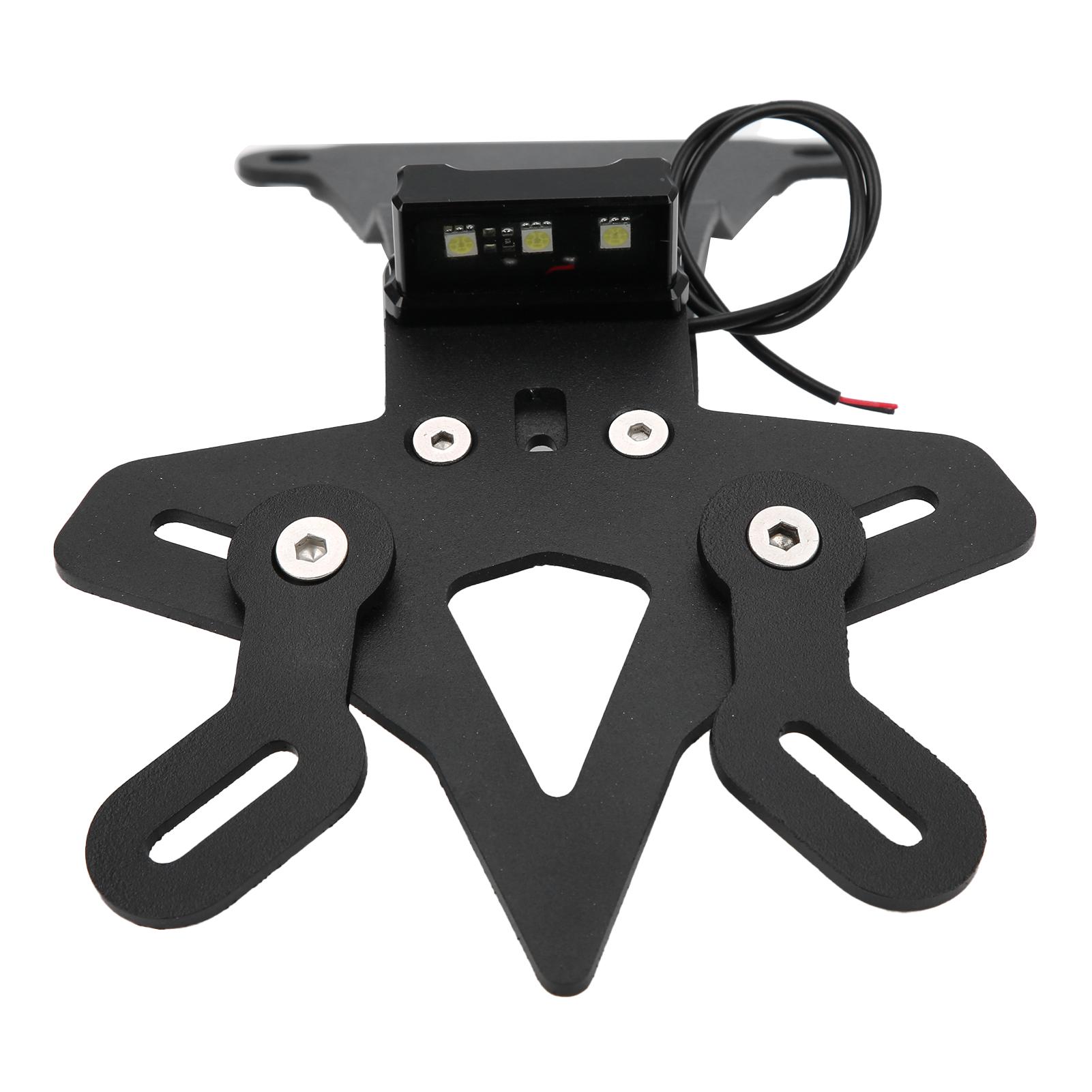 Motorrad Kennzeichen Halter Fender Beseitigen WLED Licht Fit für DUCATI Scrambler Cafe Racer