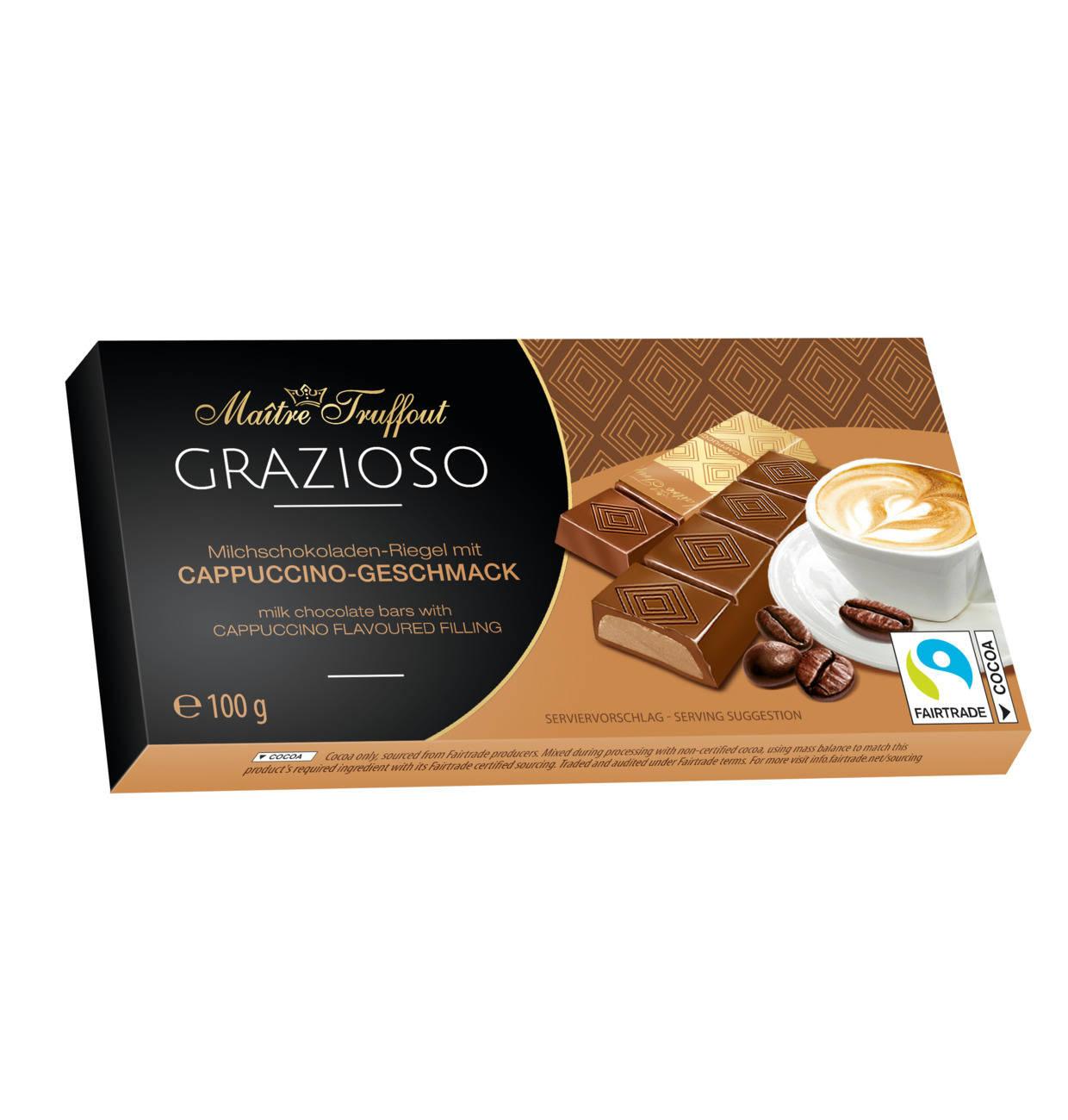 MaitreTruffout Grazioso Pralinen mit Cappuccino-Füllung 100 g