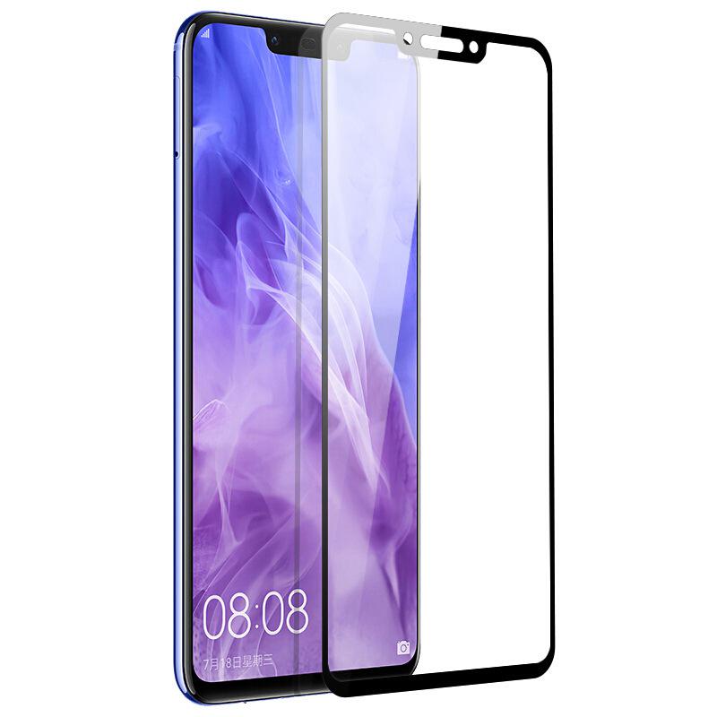 Gehärtetes Glas Huawei P20 Pro P10 Lite P30 Mate 20 P Smart 2019 Nova 5 5i 3 3i Displayschutzfolie Huawei P20 Lite 2018 schwarz