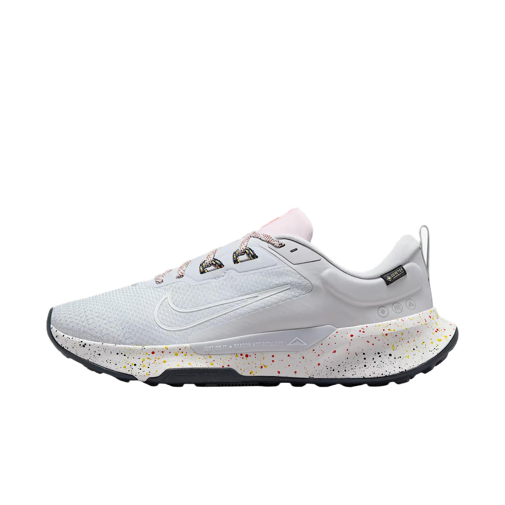 Nike Juniper Trail 2 Bequeme Mode Trendig Lässig Wasserdicht Low-Top Laufschuhe Herren Laufschuhe Weiß HM9734-002 40