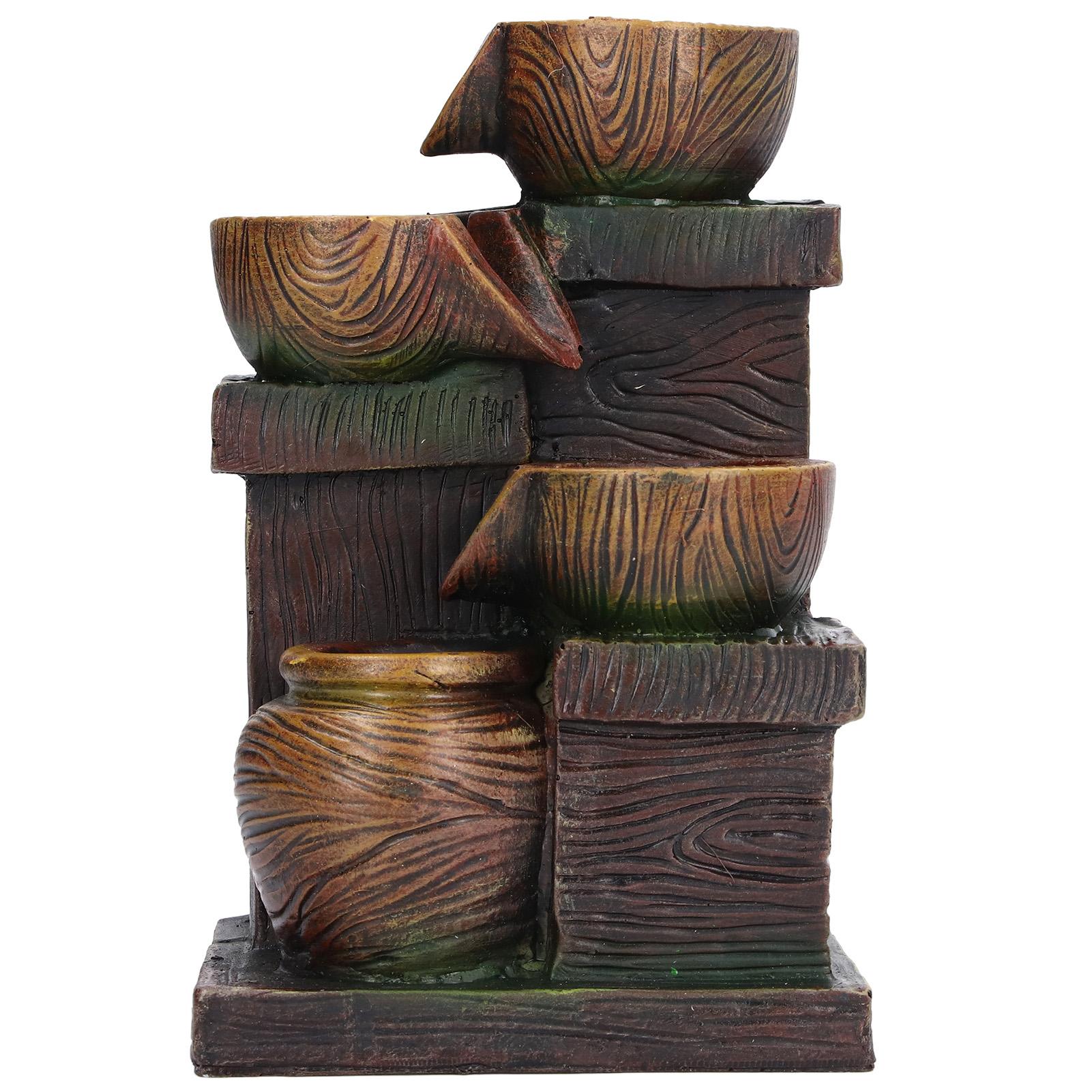 USB 5V Desktop Fließende Wasser Dekoration Glück Fließende Wasser Ornament Heim Büro Dekoration