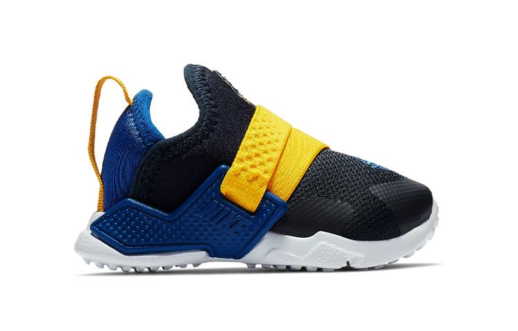 Nike Huarache Extreme Low-Top Kleinkinderschuhe Schwarz Blau Gelb Säugling und Kleinkind AH7827-404 22 yellow