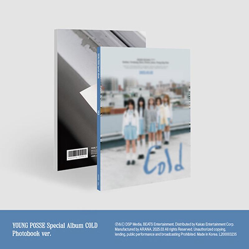 YOUNG POSSE - Spezielles Album COLD (Fotobuch-Version/Erstellungs-Version) Photobook ver. (Blue)