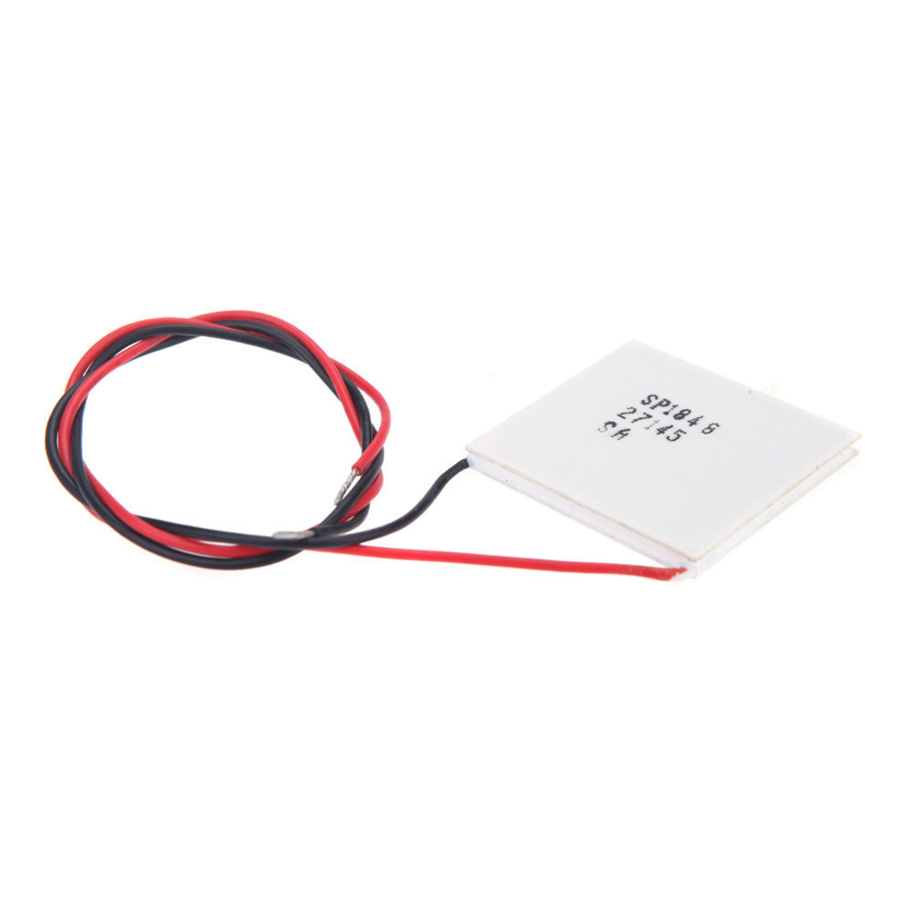 40*40mm Thermoelektrischer Stromerzeuger Hochtemperatur-Erzeugungselement Peltier-Modul TEG Hochtemperatur weiß