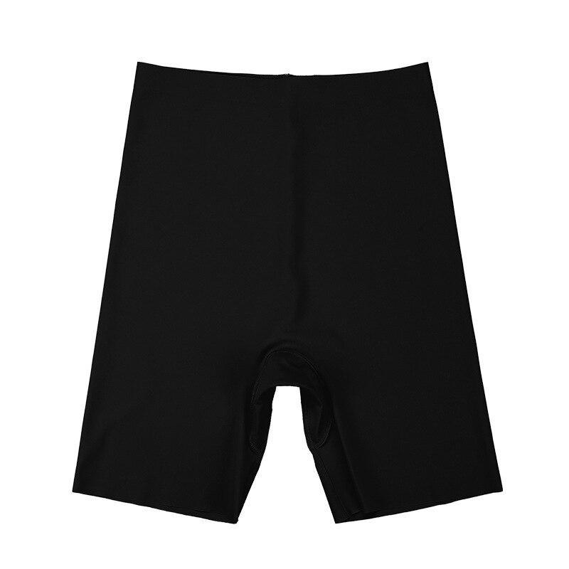 Flarixa Nahtlose Unterwäsche Damen-Höschen, hohe Taille, Bauch, Hüften, Sicherheitshose, schmale formende Unterwäsche, Boxershorts aus Eisseide XL schwarz