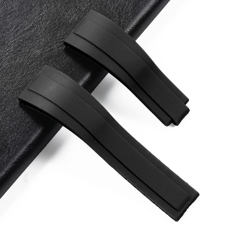 Rolex-kompatibles 20mm Silikonarmband für Seiko-Uhren 20mm