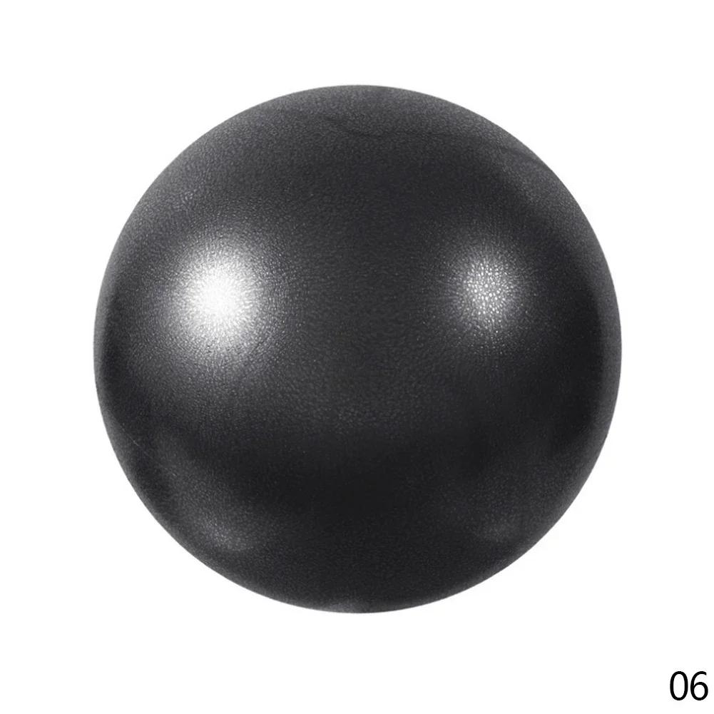 25cm Anti-Druck Explosionsgeschützt Durchmesser Yoga Übung Gymnastik Pilates Yoga Balance Ball Fitnessstudio Heimtraining Yogaball schwarz