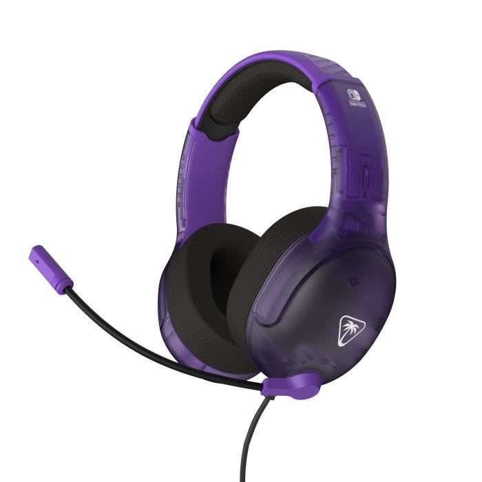 Kabelgebundenes Gaming-Headset - TURTLE BEACH - Nintendo Switch - Airlite Passform - Phantomviolett Violett