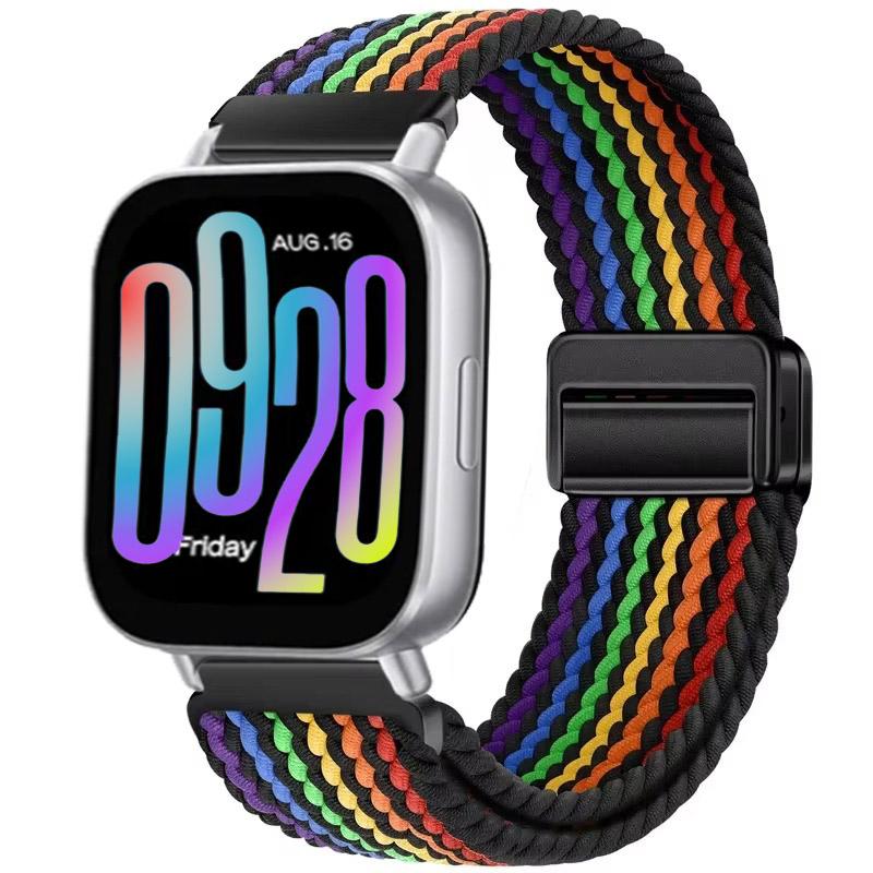 Magnetisches Nylonarmband für Redmi Watch 5 Active Smartwatch-Armband Geflochtenes Armband Armband für Xiaomi Redmi 5 Lite Zubehör for 22mm band