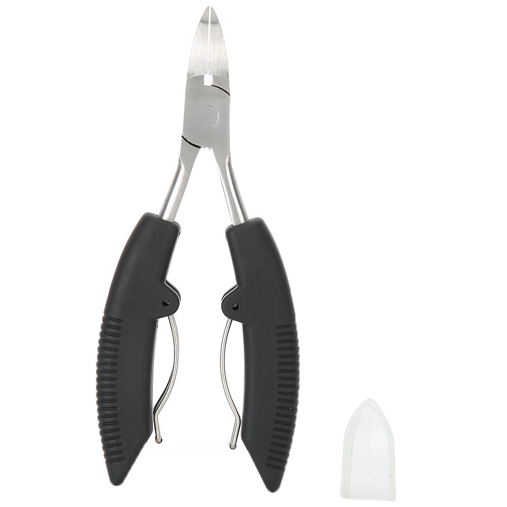 Professionelle Nagelhautschere Fingernagel Zehennagel Dick Eingewachsener Zehennagel Knipser Zange Pediküre schwarz