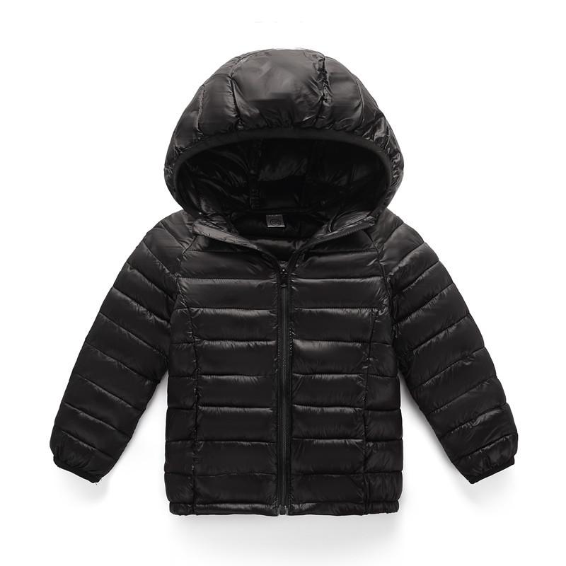 Herbst Winter Kinder Daunenjacken Für Mädchen Kinder Kleidung Warme Daunenmäntel Für Jungen Kleinkind Mädchen Oberbekleidung Kleidung 2-12 Jahre 11-12years schwarz