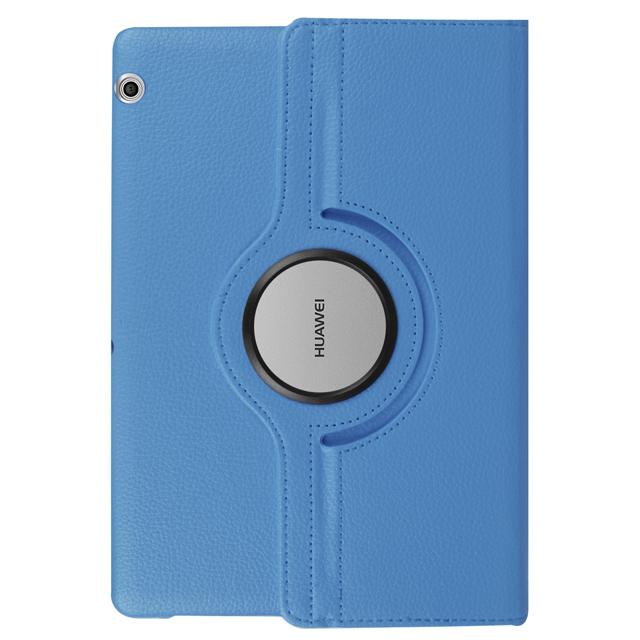 360 drehbare Hülle für Huawei MediaPad T3 10 T5 10.1 MatePad T10S 11 12.6 10.4 T8 Tablet-Abdeckung für Huawei T3 10 Hülle MediaPad T3 10 himmelblaue